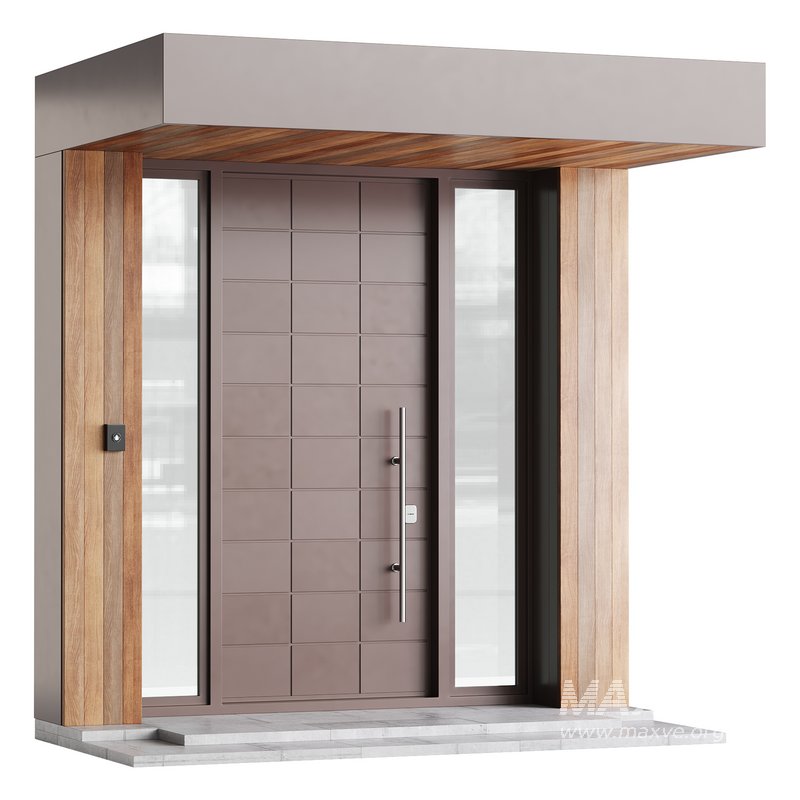 Modern entrance door 02 - Image 8