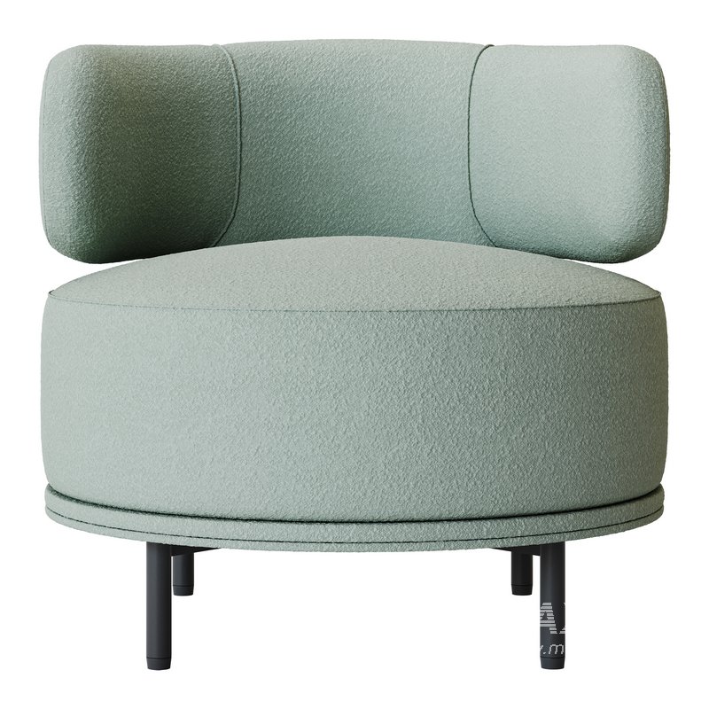 Penn Taupe Boucle Wing Back Accent Chair - Image 9