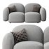 Modern Loveseat sofa - Thumbnail 13