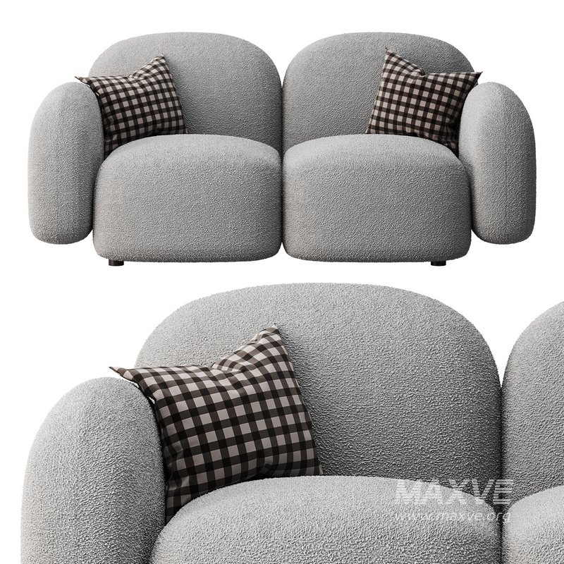 Modern Loveseat sofa - Image 13