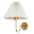 Pleated Shade Wall Sconce - Thumbnail 4