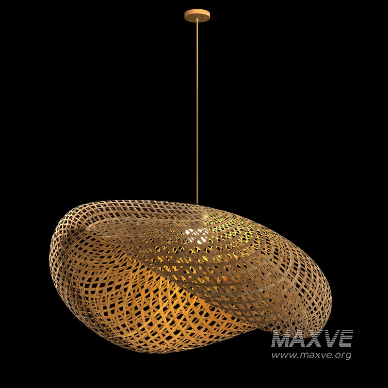 Bamboo Pendant Lamp - Image 2