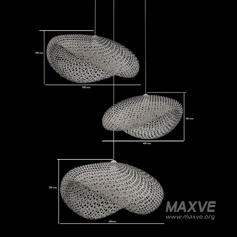 Bamboo Pendant Lamp - Image 4