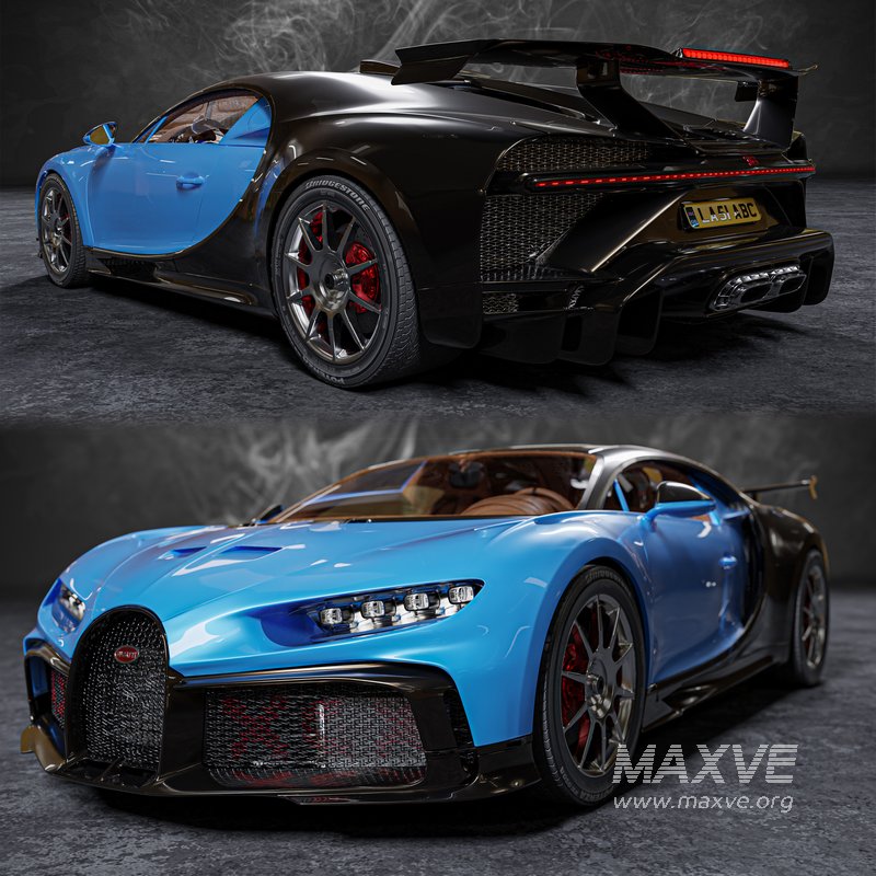 Bugatti Chiron + interior - Image 5