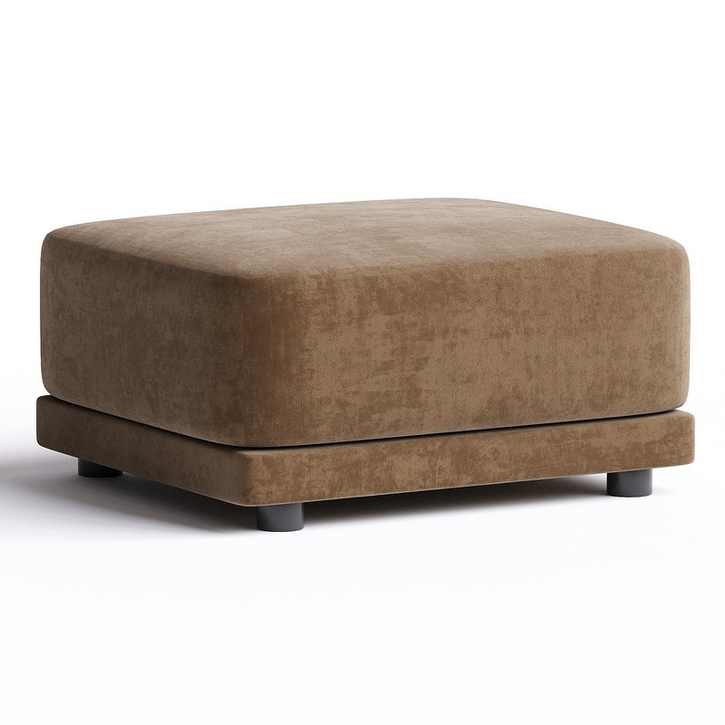 pouf brown - Image 1