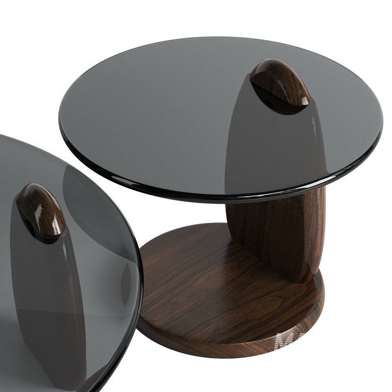 coffee table with glass top moduluxe - Image 4