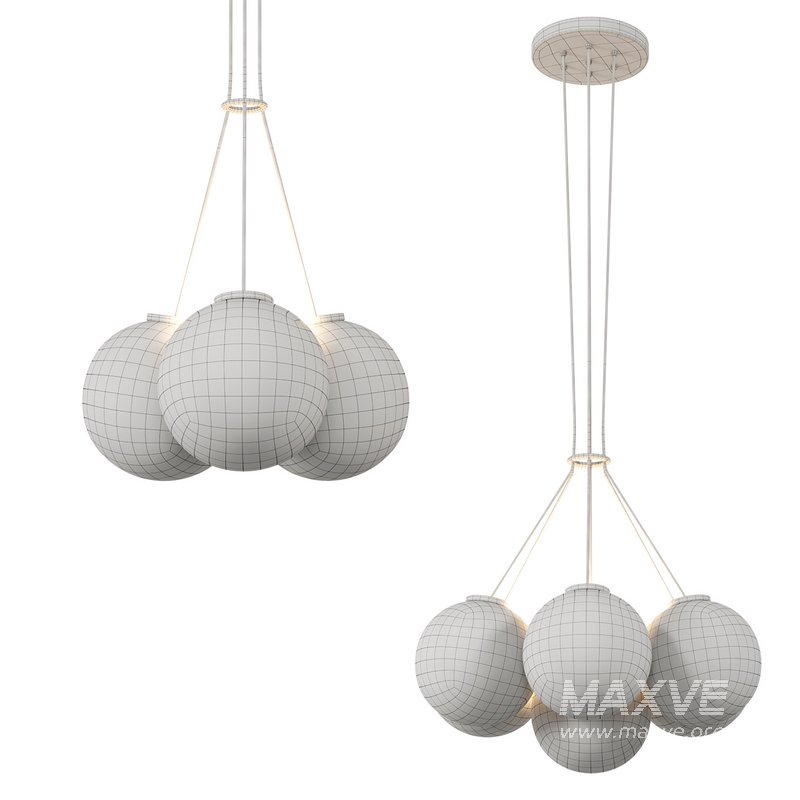 Glass 120 07R, 03R Chandelier set - Image 5