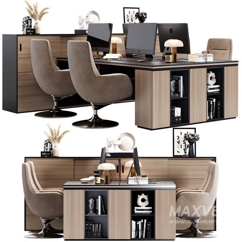 Employee Set Office Furniture 14 - Image 1