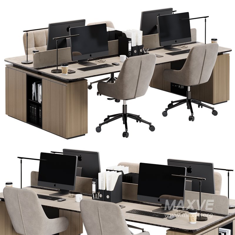Employee Set Office Furniture 13 - Image 1