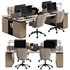 Employee Set Office Furniture 13 - Thumbnail 3