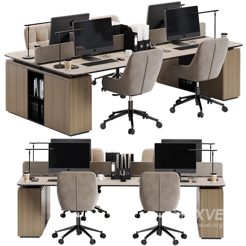 Employee Set Office Furniture 13 - Image 3