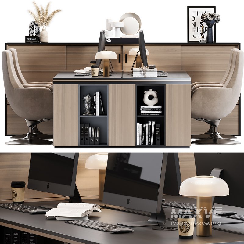 Employee Set Office Furniture 14 - Image 3