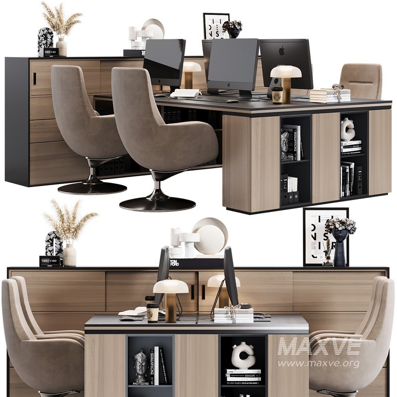 Employee Set Office Furniture 14 - Image 5