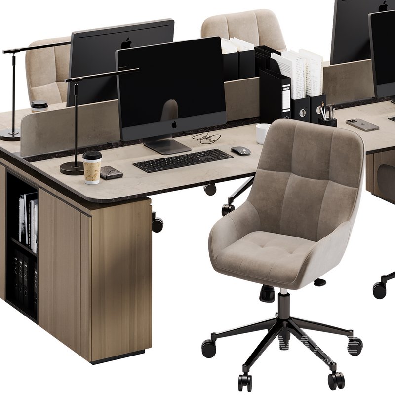 Employee Set Office Furniture 13 - Image 2