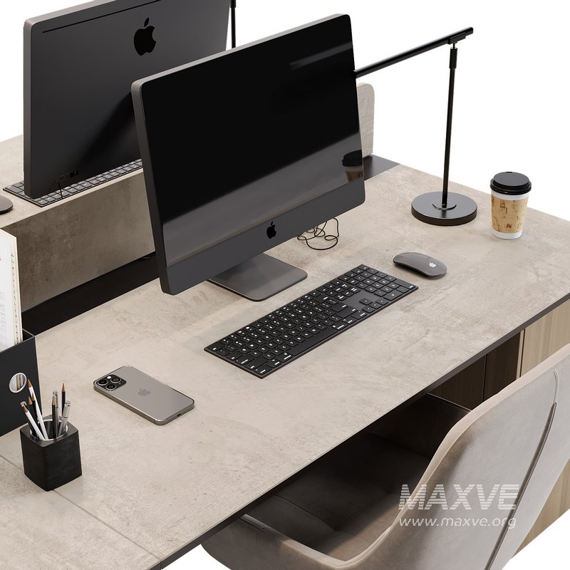 Employee Set Office Furniture 13 - Image 5