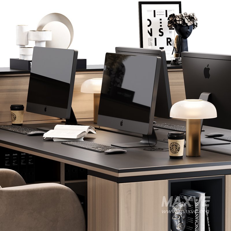 Employee Set Office Furniture 14 - Image 4