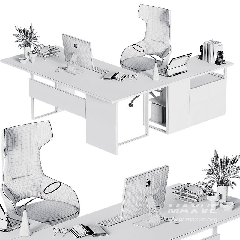 Office Furniture Manager set 24 - Image 7