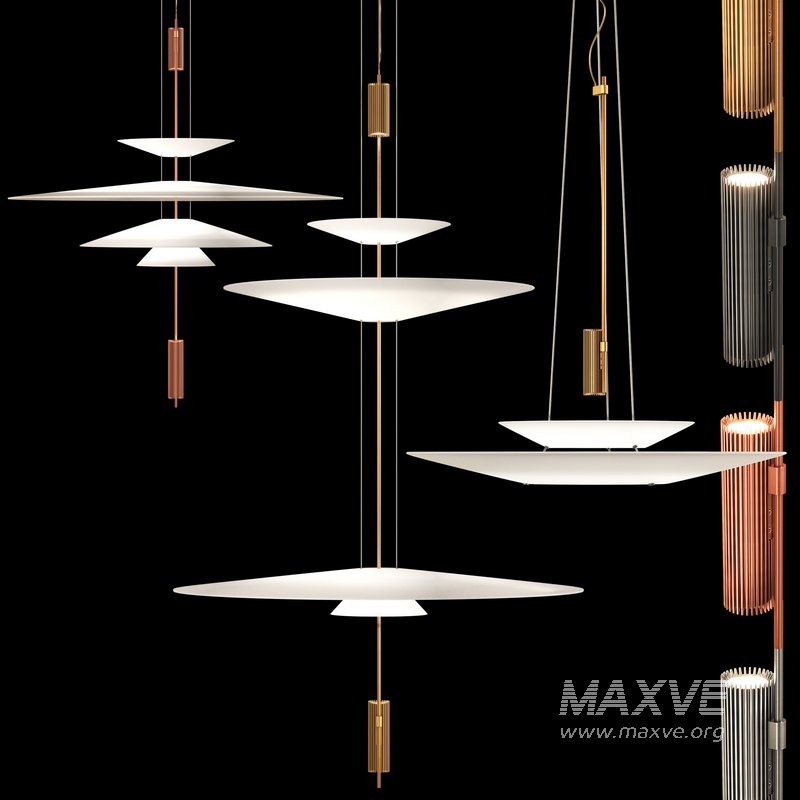 Flamingo Suspension Lamp01 - Image 1