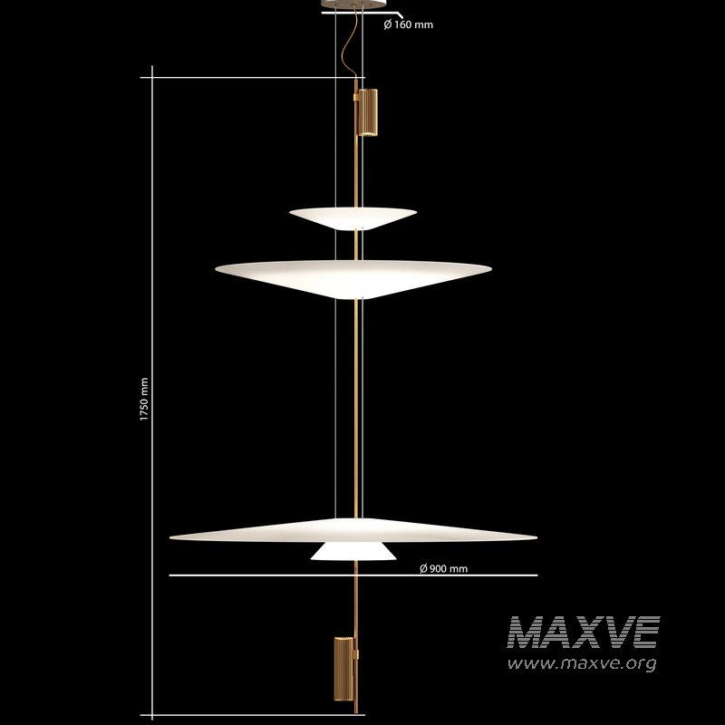 Flamingo Suspension Lamp01 - Image 3