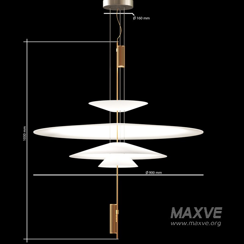 Flamingo Suspension Lamp01 - Image 4