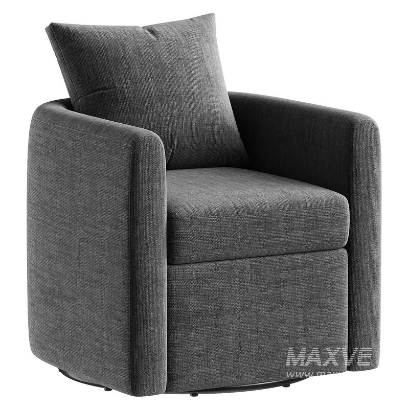 chelseaann upholstered swivel barrel - Image 4