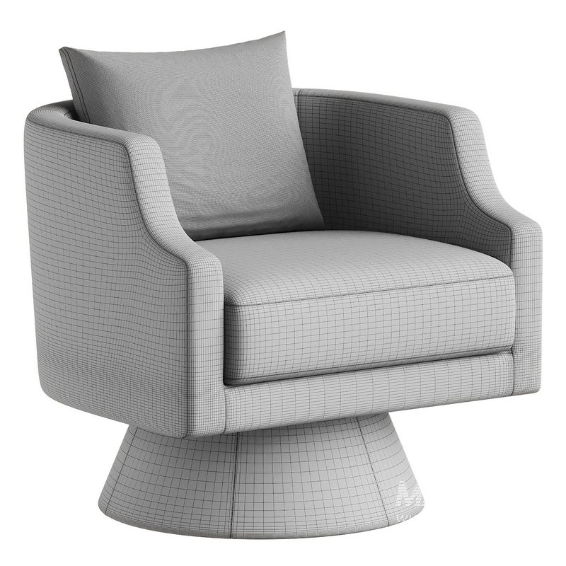 makeshia velvet swivel barrel - Image 2