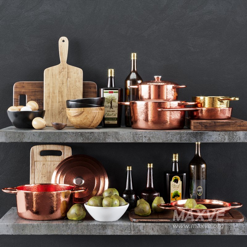 Kitchen Decorative set 011 - Image 1