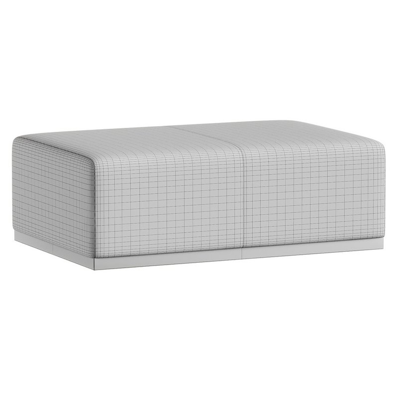 kulrang pouf - Image 3