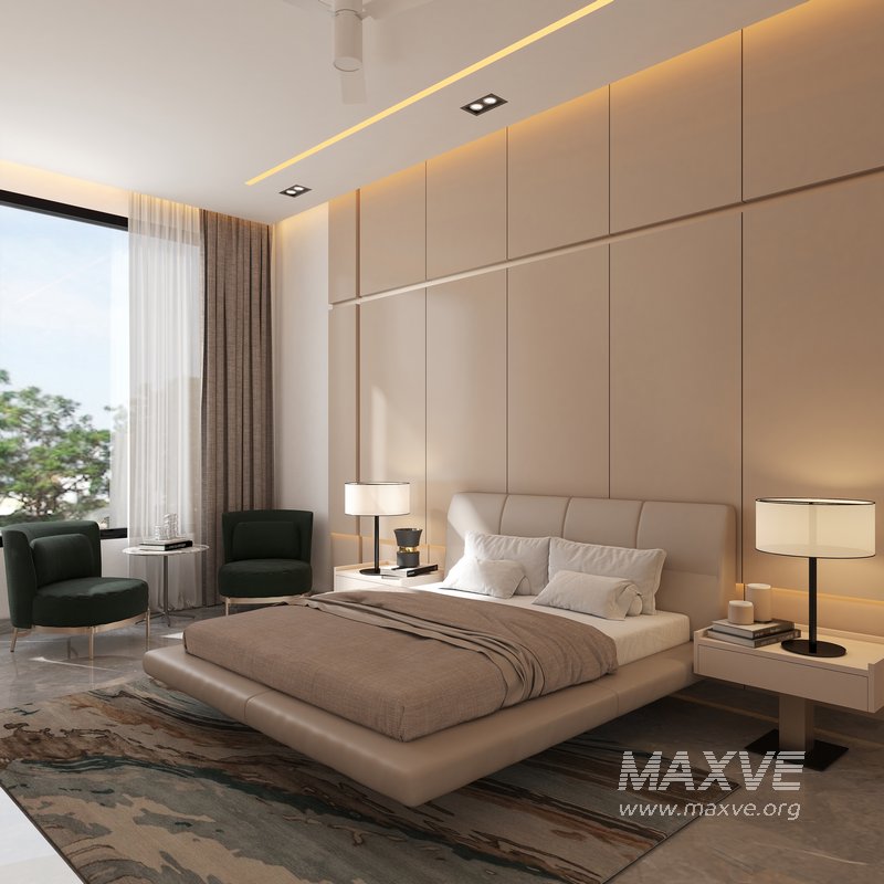 Modern Bedroom - Image 1