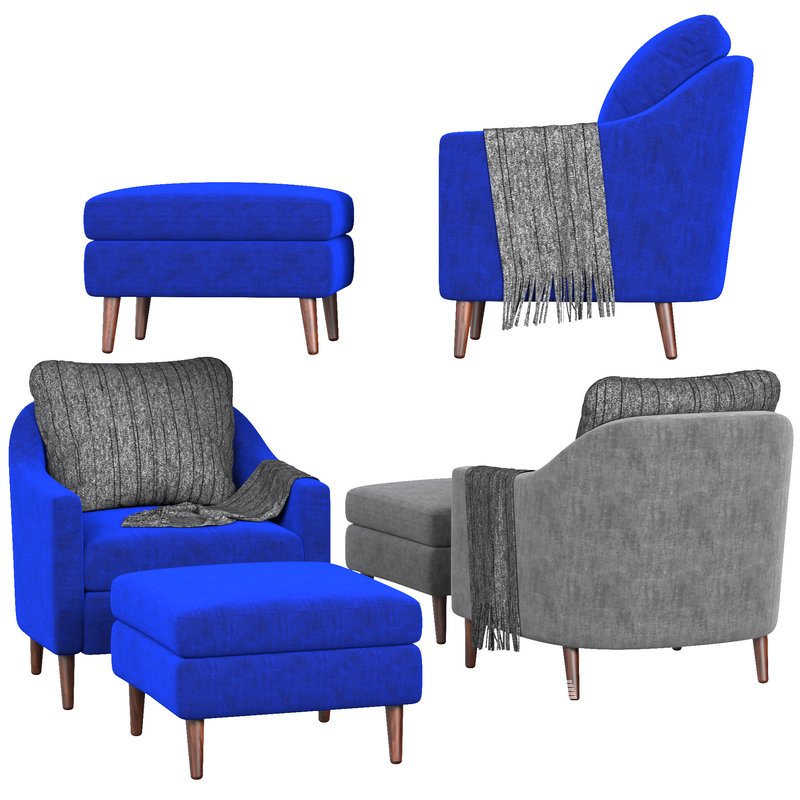 Everett Chair by West Elm - Image 7