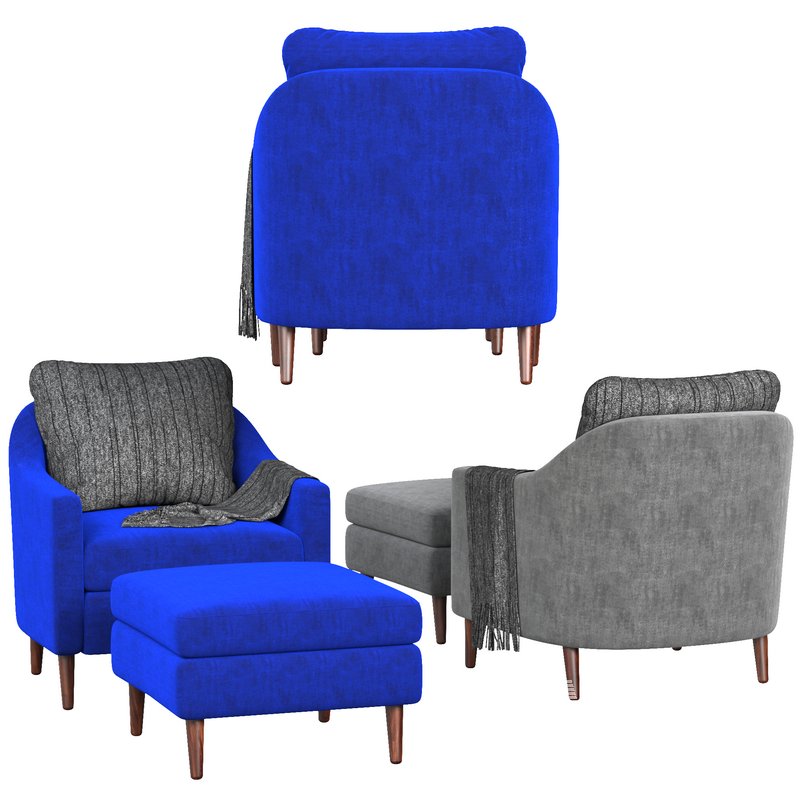 Everett Chair by West Elm - Image 5