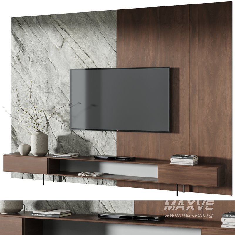 TV wall decor set19 - Image 1