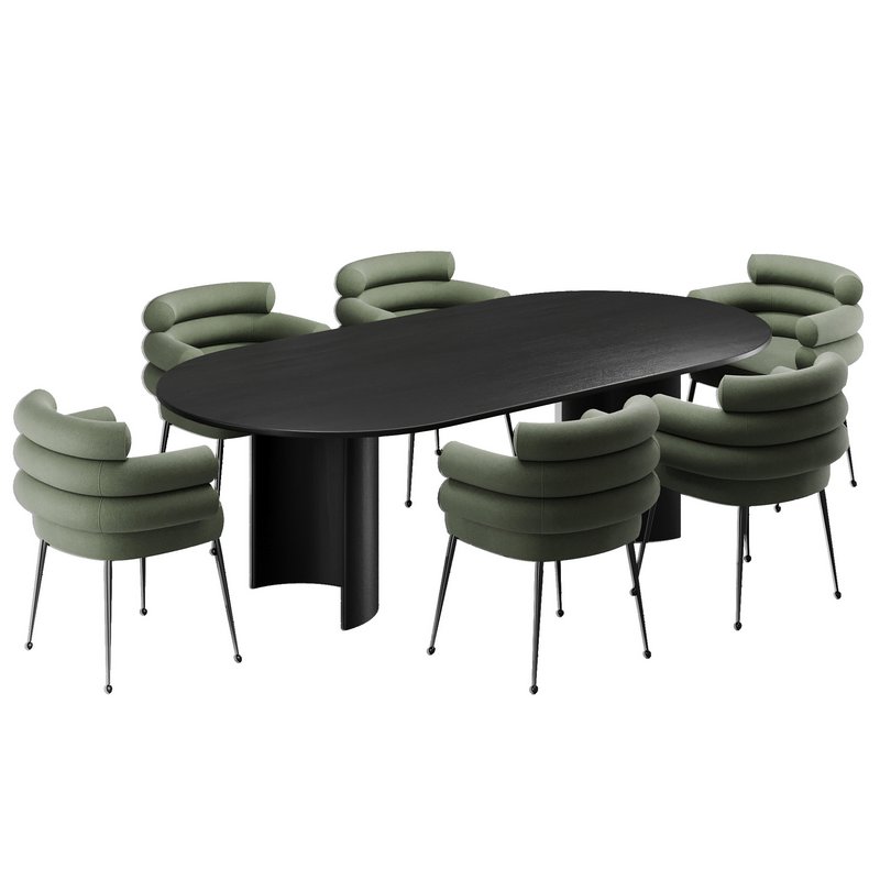 Dinning chair and table172 - Image 2