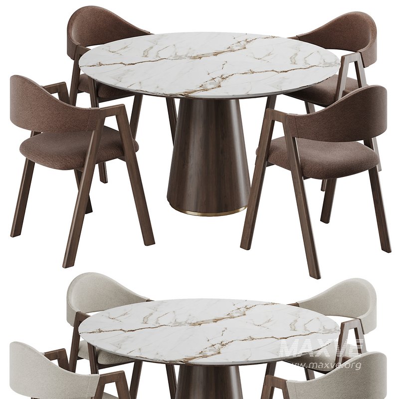 Dinning chair and table176 - Image 1