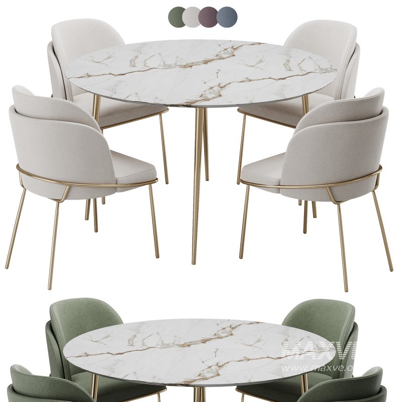 Dinning chair and table180 - Image 1