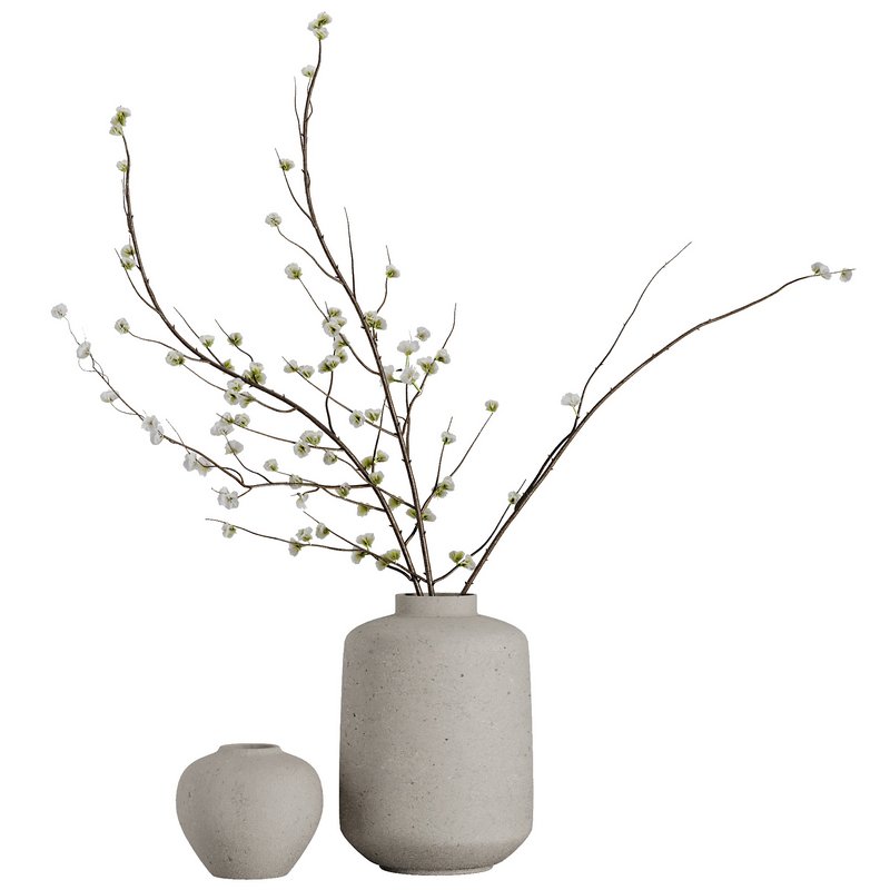 Dry branches vase Set45 - Image 1