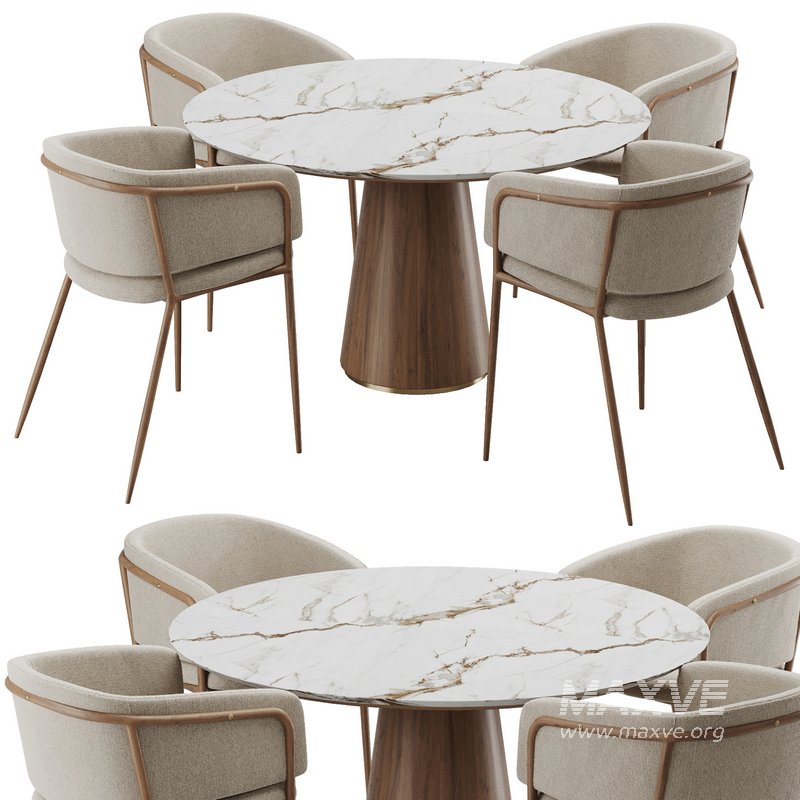 Dinning chair and table171 - Image 1