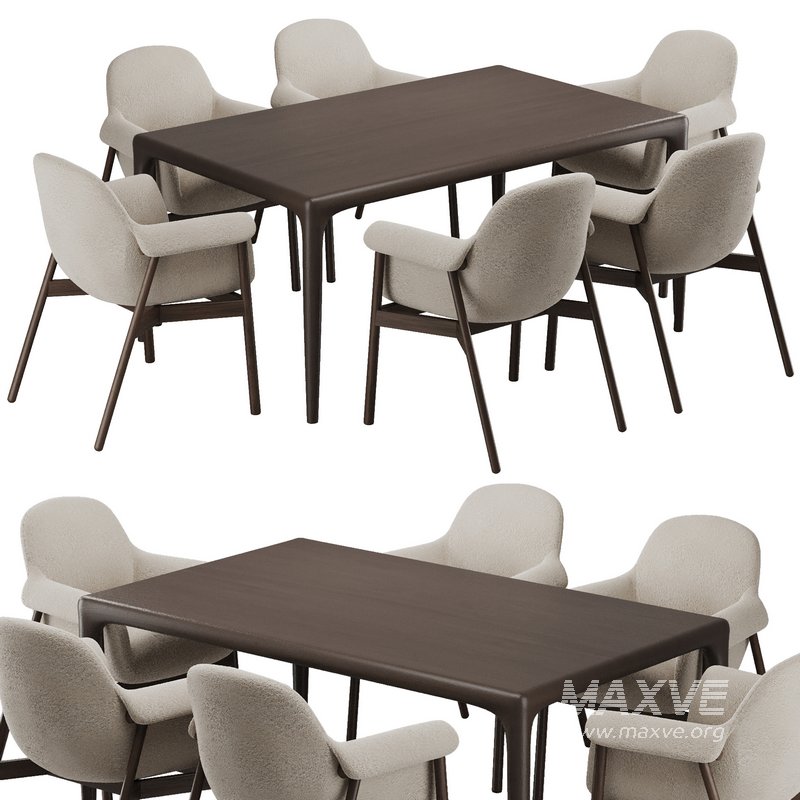 Dinning chair and table174 - Image 1