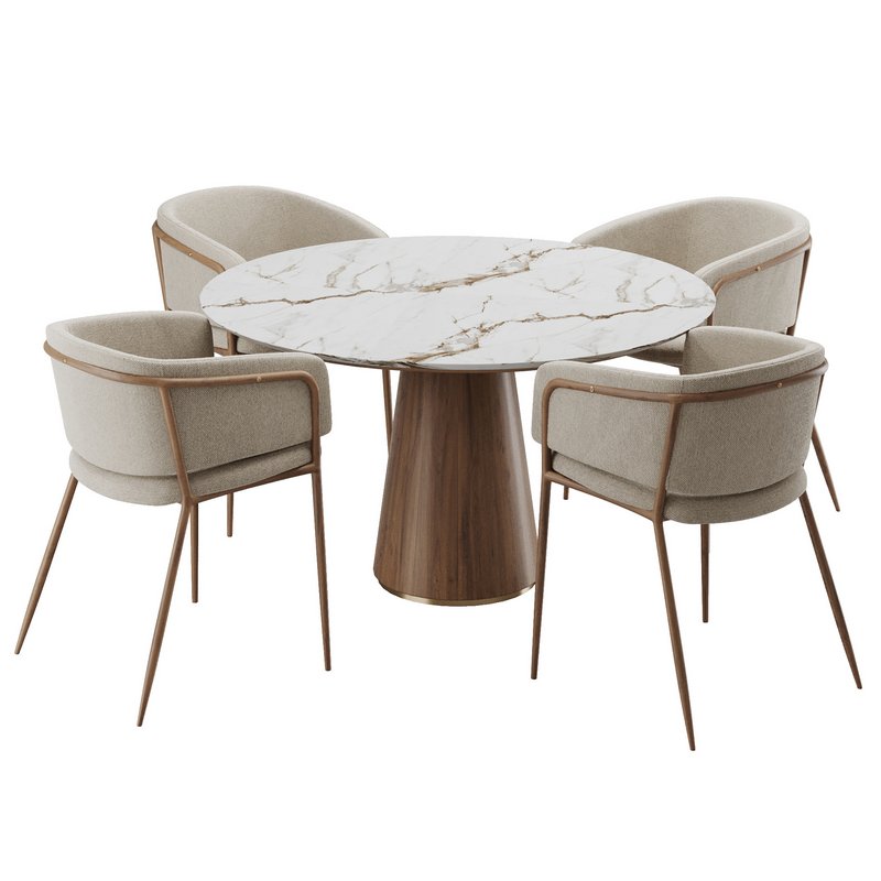 Dinning chair and table171 - Image 2