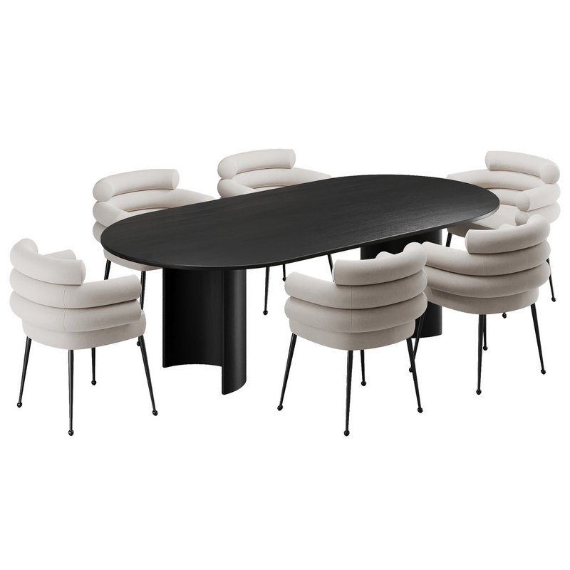 Dinning chair and table172 - Image 3