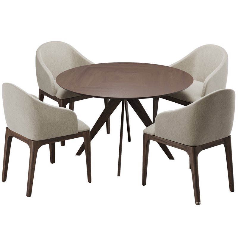 Dinning chair and table177 - Image 2
