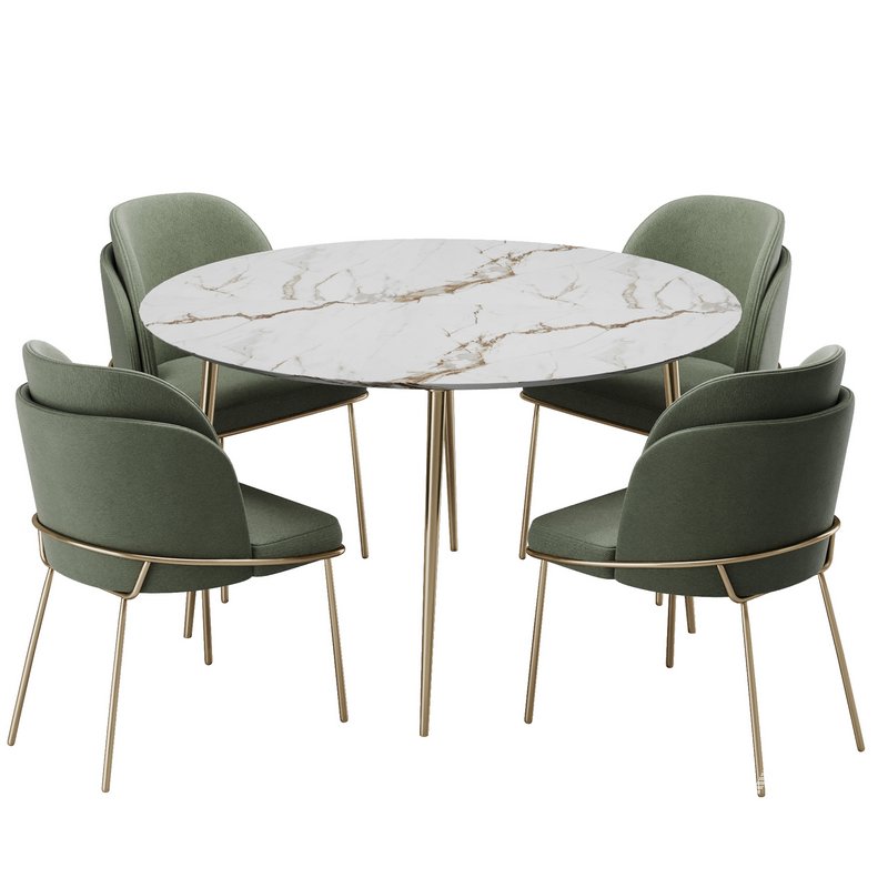 Dinning chair and table180 - Image 2
