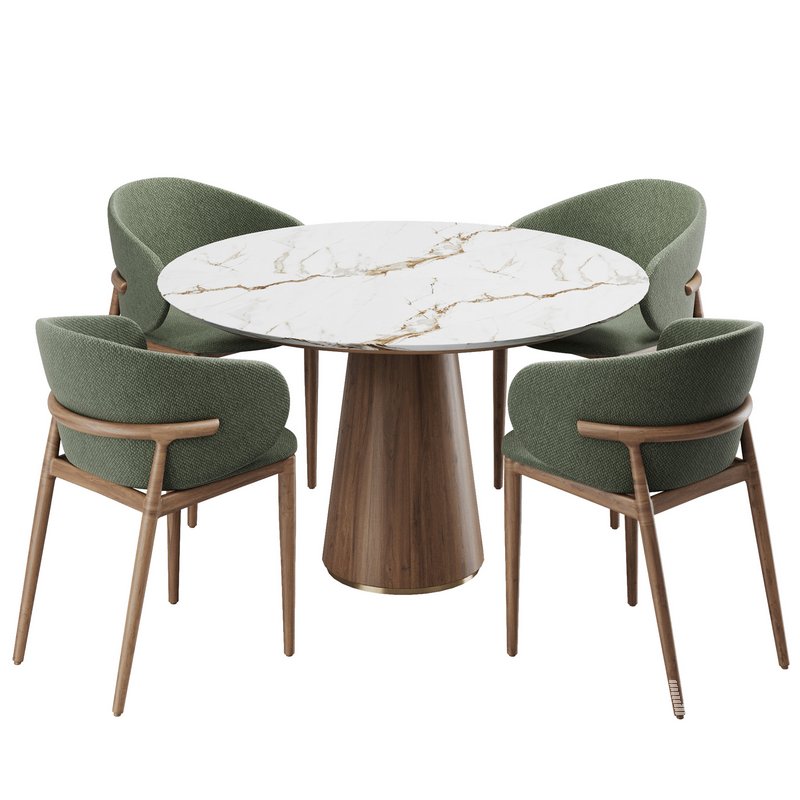 Dinning chair and table183 - Image 2