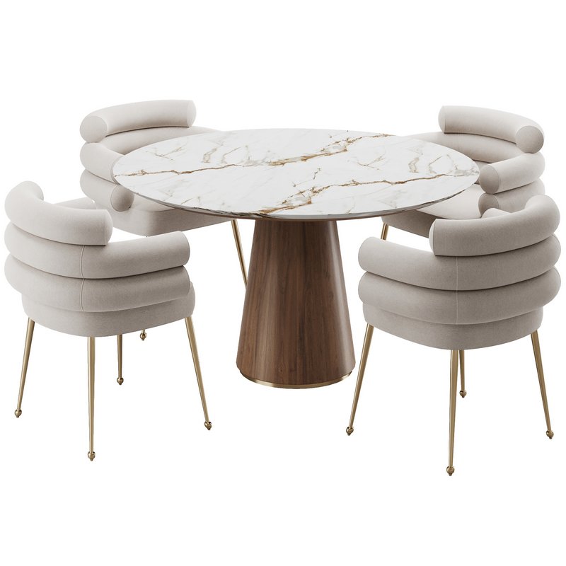Dinning chair and table169 - Image 3
