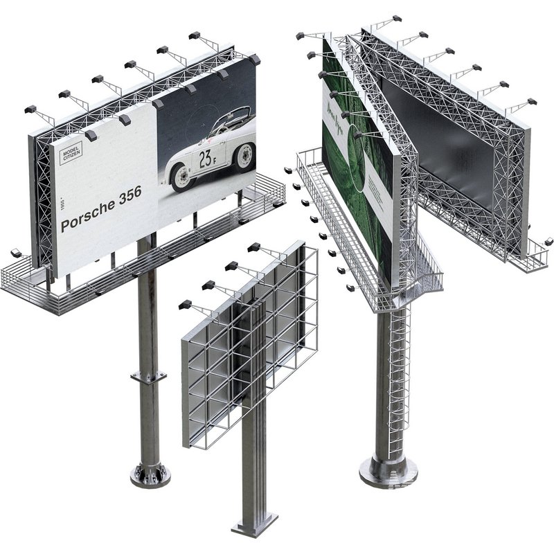 Street And Road Billboard set - Image 2