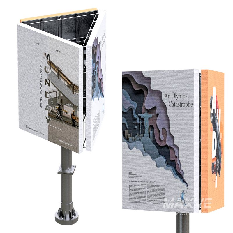 Street And Road Billboard set - Image 4