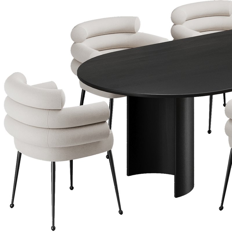 Dinning chair and table172 - Image 6