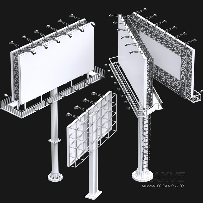 Street And Road Billboard set - Image 5