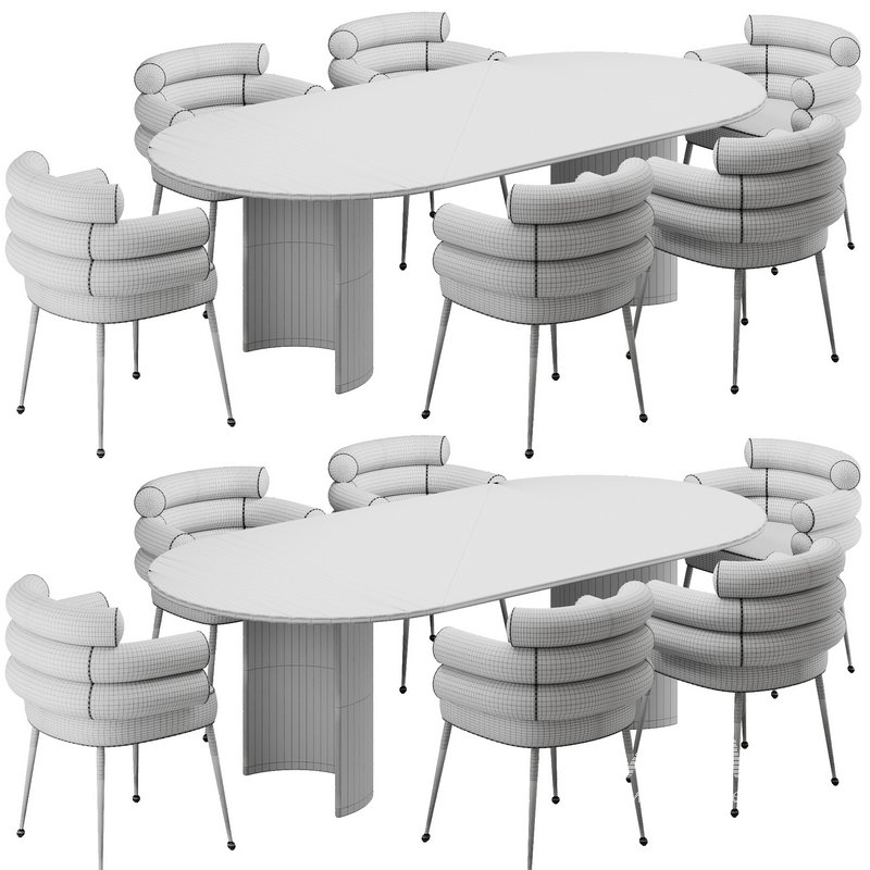 Dinning chair and table172 - Image 7