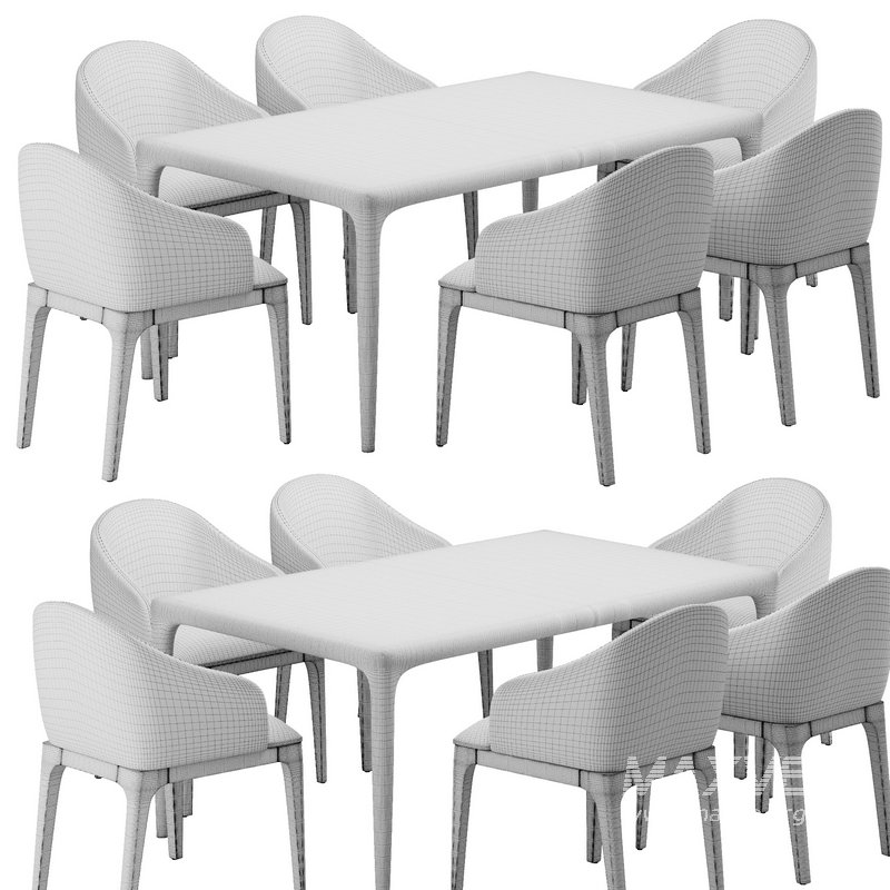 Dinning chair and table179 - Image 6